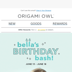 27% OFF for Bella's Birthday! 🎉🎂🎈