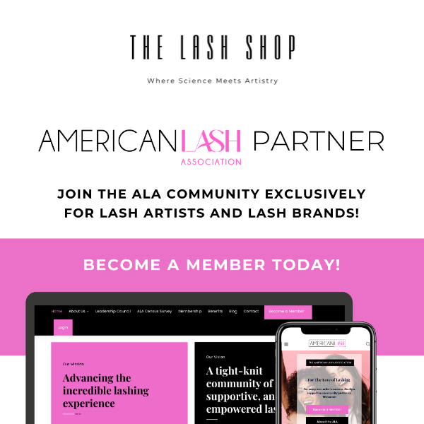 Join American Lash Association! ✨