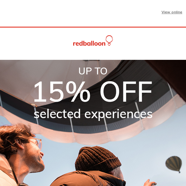 50% Off Red Balloon COUPON CODE: (26 ACTIVE) Sep 2023