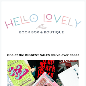 Another sale?! It's ✨ HUGE ✨