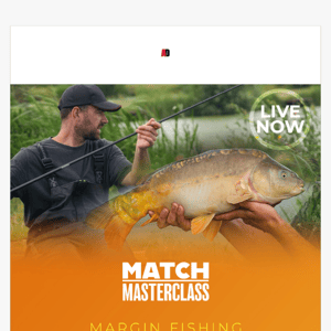 📺 ADTV Match Masterclass - Margin Fishing For Big Carp Now Live 🎣