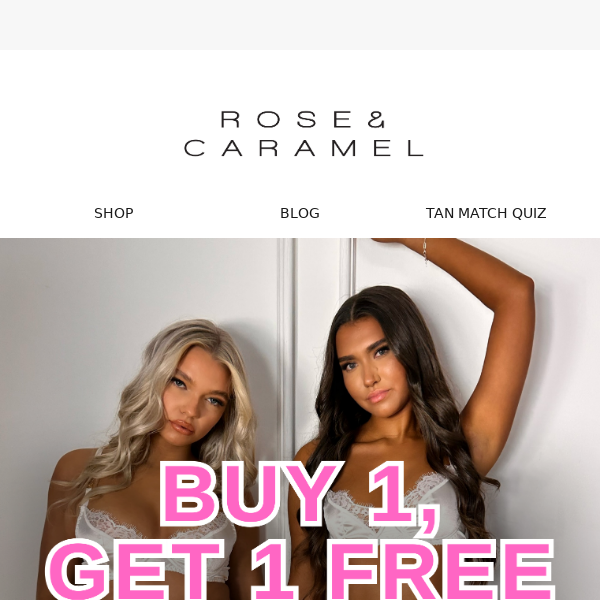 Buy 1, Get 1 FREE On Everything!💓