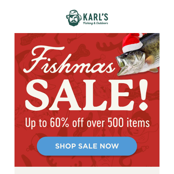 NEW Fishmas Sale 🎄 - Karls Bait & Tackle