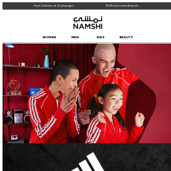 30-70% off adidas: Stand out with latest styles