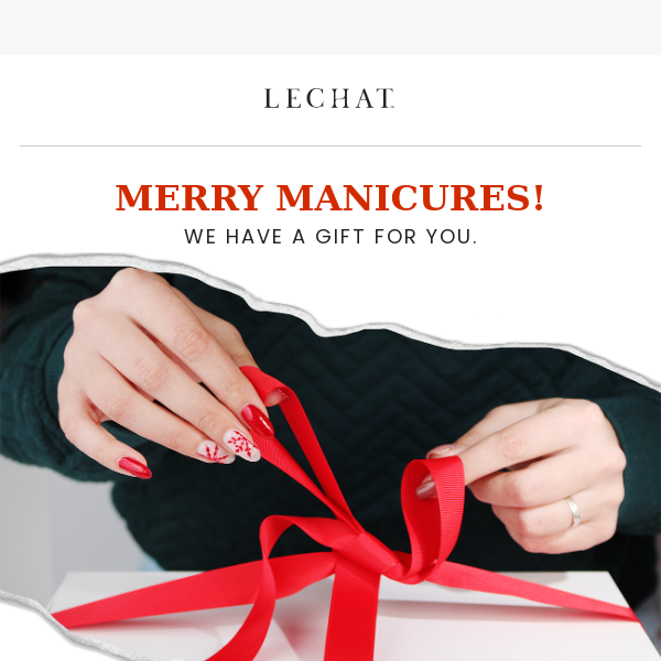 Treat yourself to a Merry Manicure!