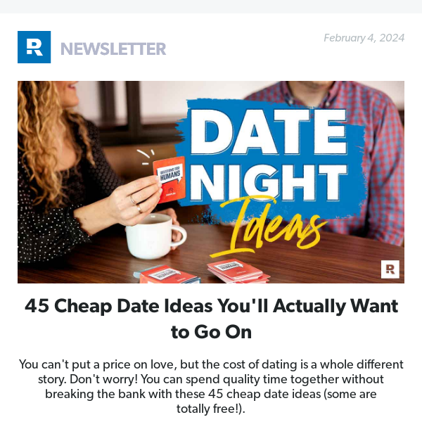 45 Cheap Date Ideas You’ll Actually Want to Go On