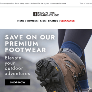 Put Your Best Foot Forward: Save On Premium Footwear