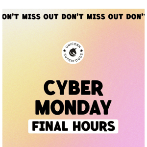 FINAL HOURS | Up To 50% Off ENDS TONIGHT!