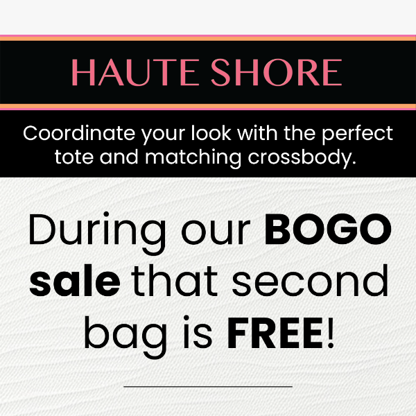 Tote and Crossbody Sets for $65 and under!