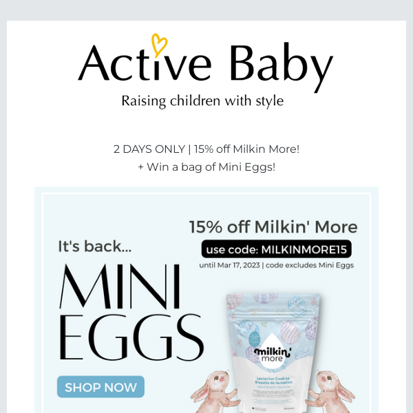 NEW Arrivals at Active Baby! + Something coming soon