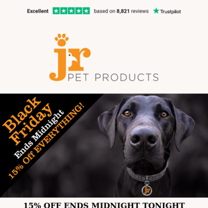 Ends Midnight | 15% OFF EVERYTHING