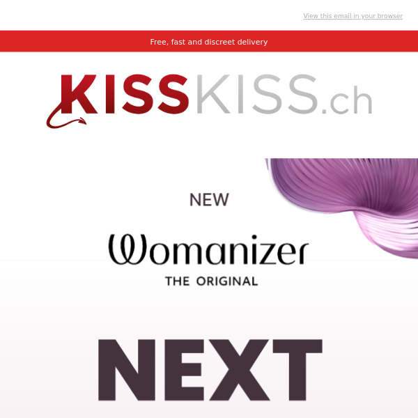 Discover NEXT, the new Womanizer toy 🔥
