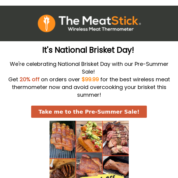 It's National Brisket Day!