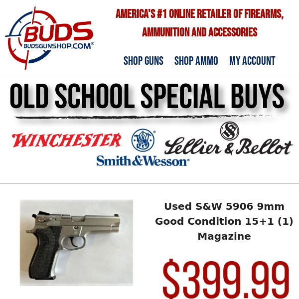 Old School Used S&W 5906 Specials