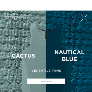 Versatile Tank | All-New Colors
