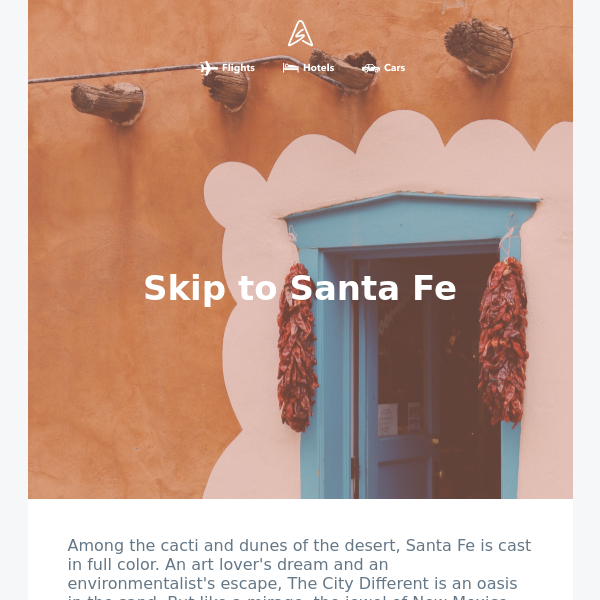 Skip to...Santa Fe 🌶️
