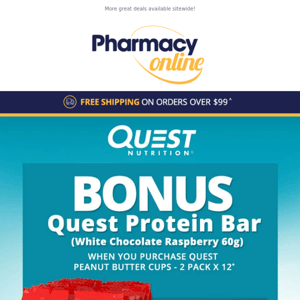 Bonus Gifts + Big Savings! Quest, Ego QV, Herbs of Gold + more!