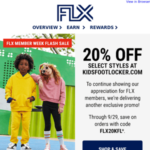 🚨FLX Member Week Flash Sale – A New Offer!🚨