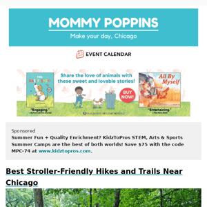 Best Stroller-Friendly Hikes and Trails Near Chicago