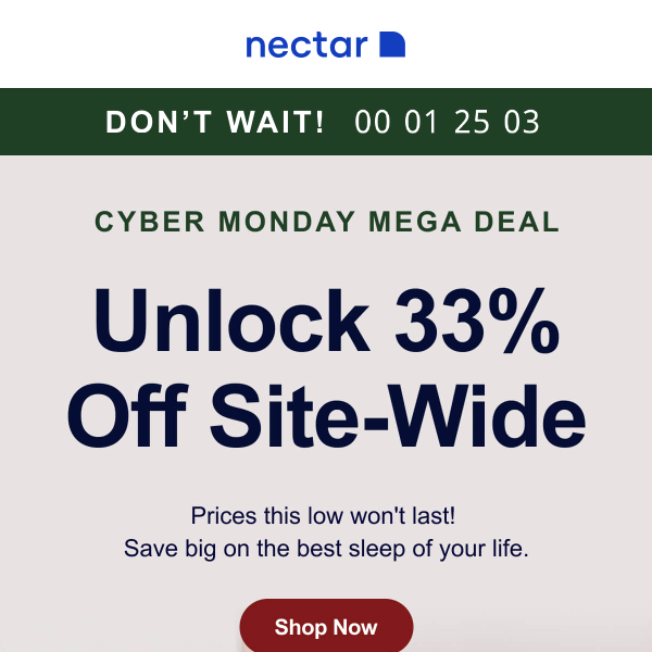 ⏰  33% OFF SITE-WIDE is ends tonight