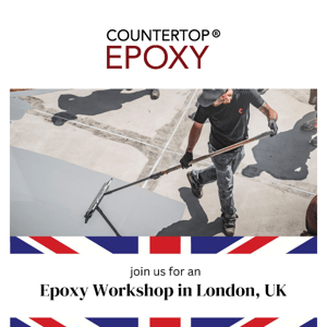 Epoxy Workshop London, UK! 🇬🇧