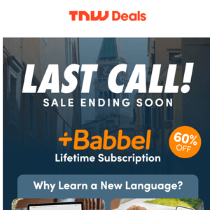 Babbel Is on Sale Now… but Not for Much Longer