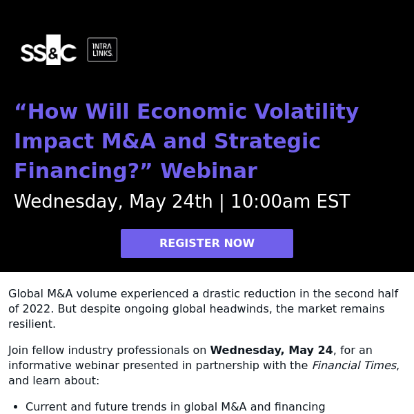 Don’t miss out. Register now for our webinar.