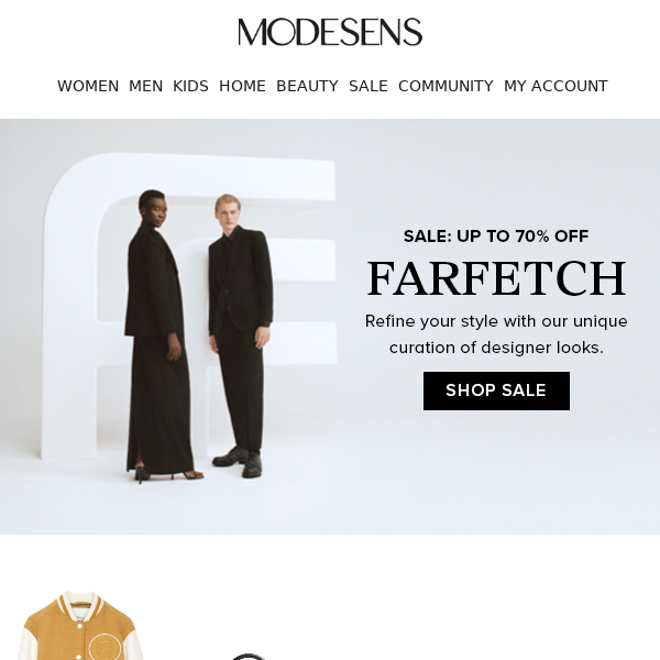 Up to 70% off at FARFETCH