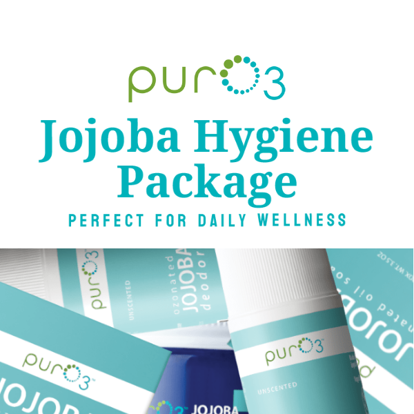 Natural Hygiene Trio: Jojoba Oil, Soap, Deodorant!