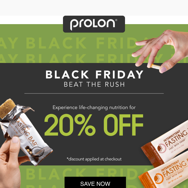 The ProLon 5-Day Fast, Now Only $140