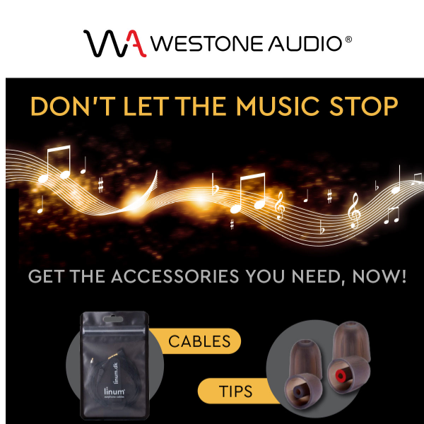 DON’T STOP THE MUSIC: Shop Accessories