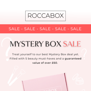 MYSTERY BEAUTY BOX SALE!