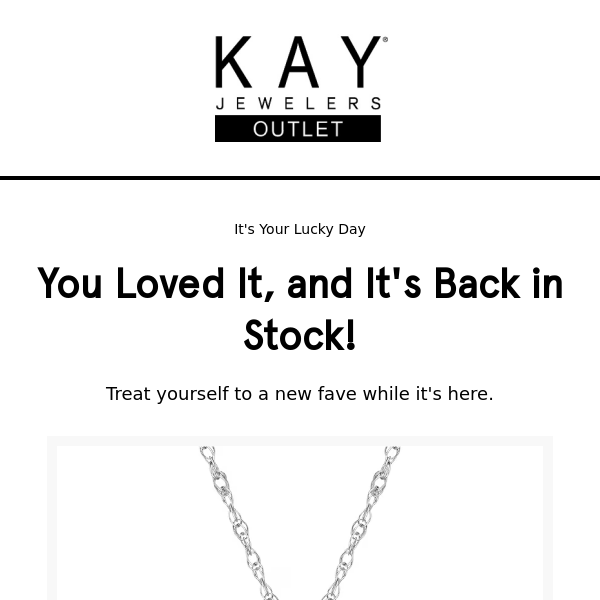 The style you love is back in stock!