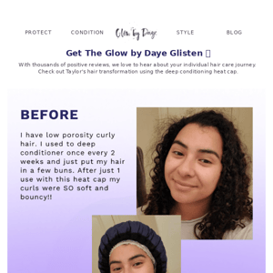 ✨ See this amazing Glow by Daye transformation! ✨