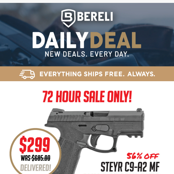 😱You Won't See This Price Again! STEYR 56% Off This Pistol