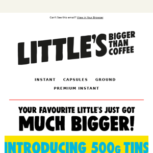 Your favourite Little's just got BIGGER!