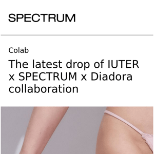The latest drop of IUTER x SPECTRUM x Diadora collaboration