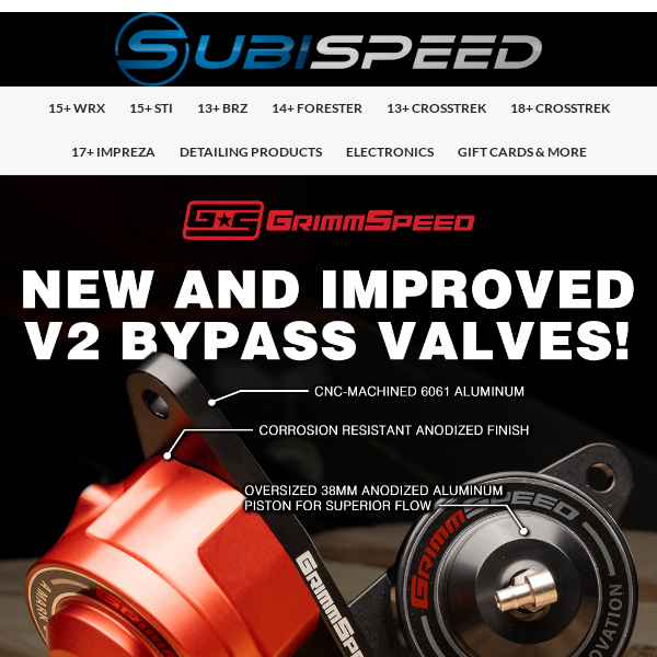 Check Out What's New From GrimmSpeed!