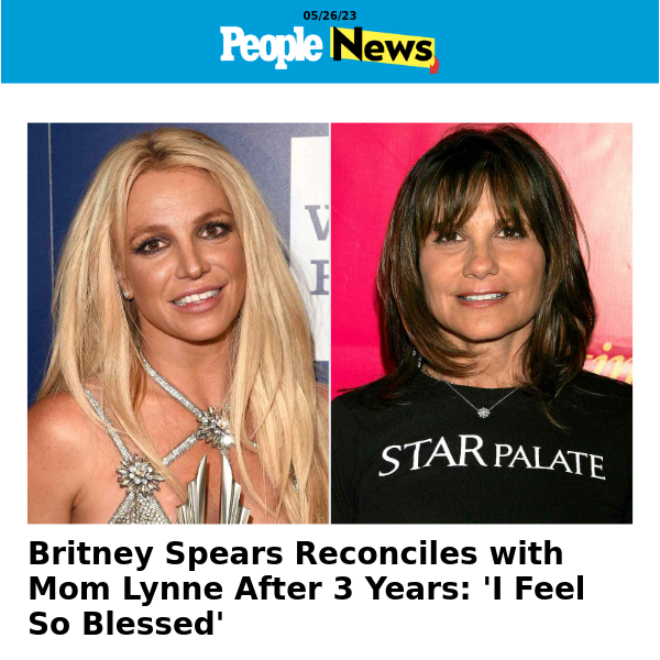 Britney Spears reconciles with mom Lynne after 3 years: 'I feel so blessed'