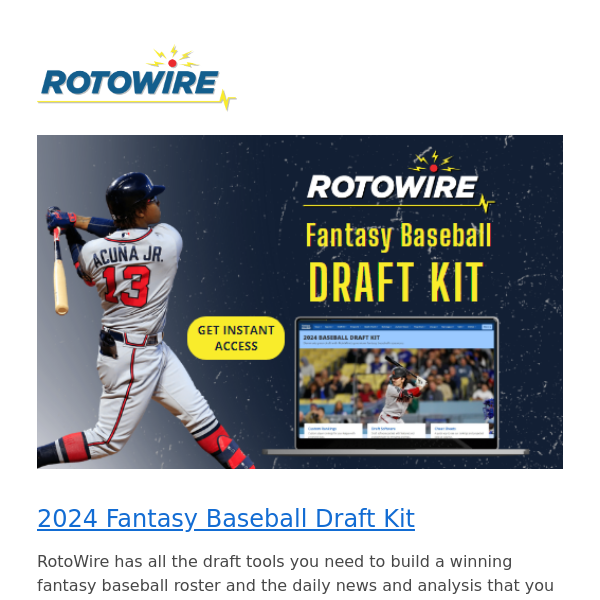 The 2024 MLB Draft Kit is LIVE!!