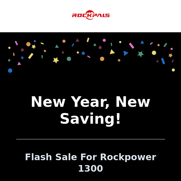 New Year, New Saving!🎉Flash Sale For 500W Power Station With $319.99-24 hours valid