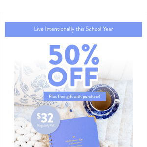 🎉 Shop lowest price ever on academic daily planners (and grab a free gift with your purchase, too!)