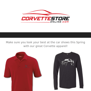 Corvette Apparel For Your Spring Car Shows