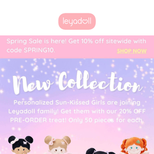 New Sunkissed Girl Collection🌞20% Off Pre-Order Treat Inside