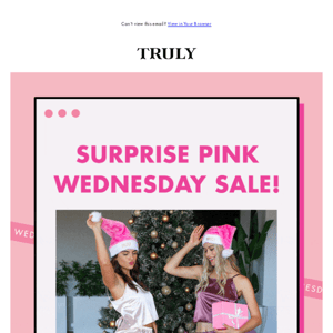Pink Wednesday Sale!