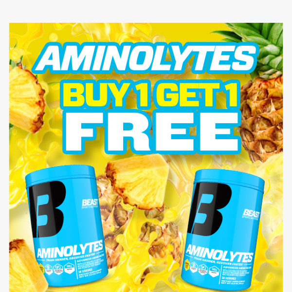 INFLATION BUSTER BOGO on Aminolytes EAA Complex