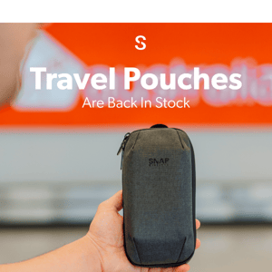 Travel Pouches Are Back 🔥