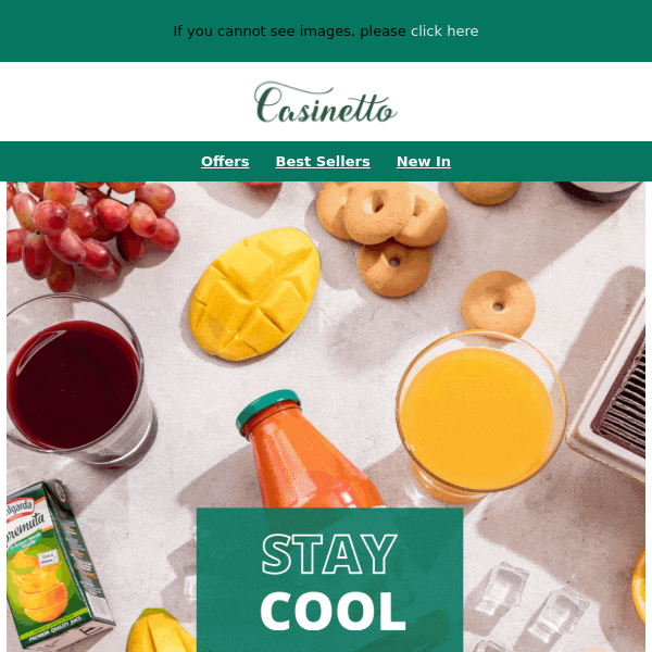 Stay Cool with Casinetto: Juices, Fruits, Gelato, and More!