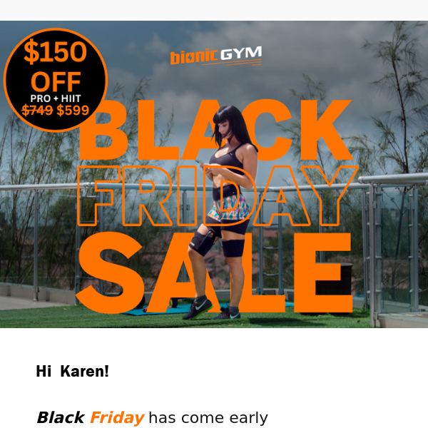 Our Biggest Black Friday: Split Payments Available Now!
