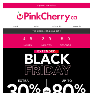 Black Friday EXTENDED 😱 30-80% OFF EVERYTHING!